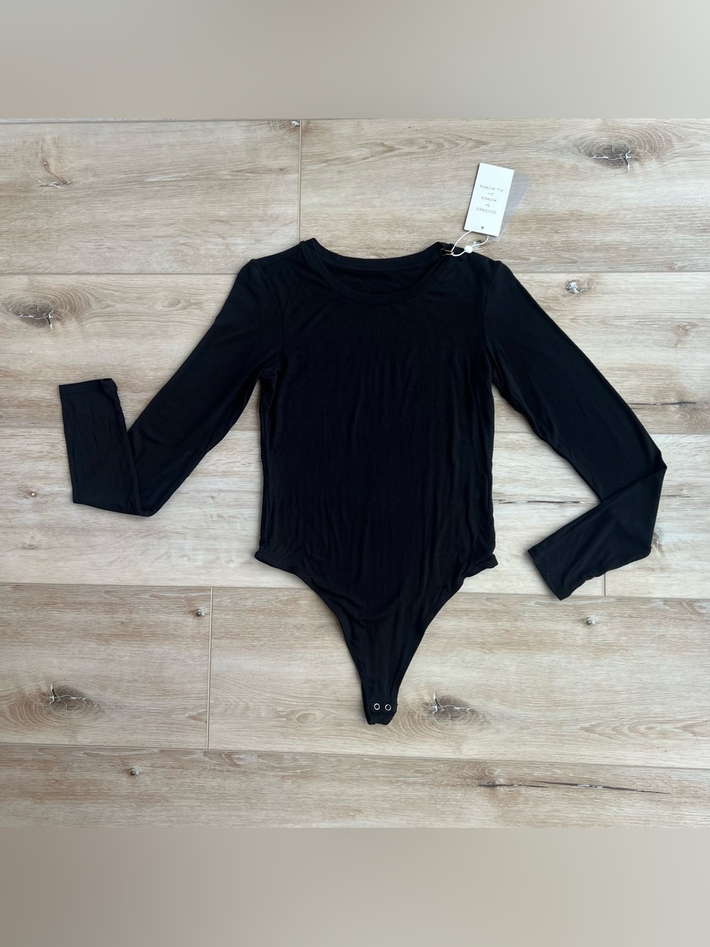 NWT Vitality crewneck long sleeve bodysuit